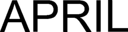 APRIL trademark