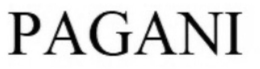PAGANI trademark