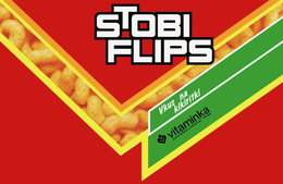 STOBI FLIPS VKUS NA KIKIRITKI VITAMINKA PREHRANBENA INDUSTRIJA - PRILEP trademark
