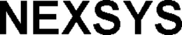 NEXSYS trademark