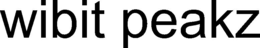 WIBIT PEAKZ trademark