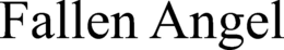 FALLEN ANGEL trademark