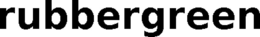 RUBBERGREEN trademark