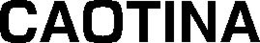 CAOTINA trademark
