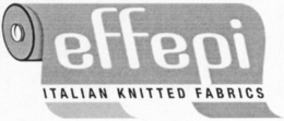 EFFEPI ITALIAN KNITTED FABRICS trademark