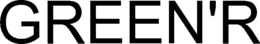 GREEN'R trademark
