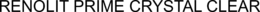 RENOLIT PRIME CRYSTAL CLEAR trademark
