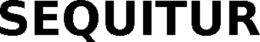 SEQUITUR trademark
