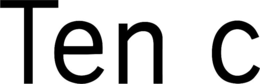 TEN C trademark