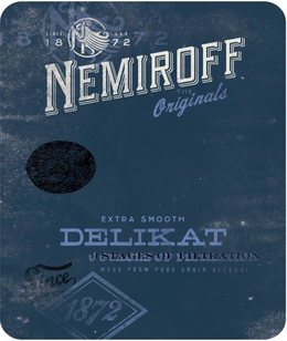SINCE 1872 NEMIROFF THE ORIGINALS EXTRA SMOOTH DELIKAT 9 STAGES OF FILTRATION trademark