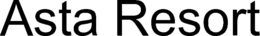 ASTA RESORT trademark