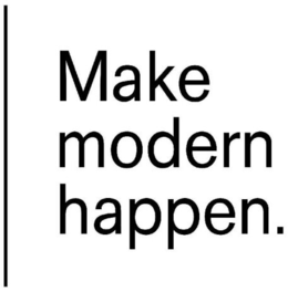 MAKE MODERN HAPPEN. trademark