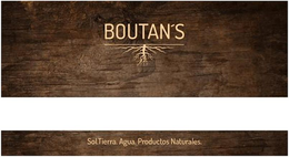 BOUTAN'S SOL. TIERRA. AGUA. PRODUCTOS NATURALES. trademark