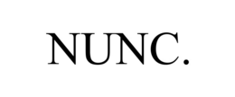 NUNC. trademark