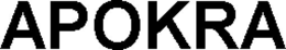 APOKRA trademark