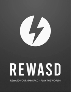 REWASD REWASD YOUR GAMEPAD - PLAY THE WORLD! trademark