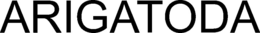 ARIGATODA trademark