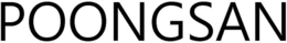 POONGSAN trademark