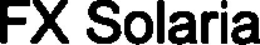 FX SOLARIA trademark