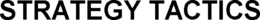 STRATEGY TACTICS trademark