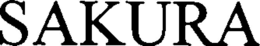 SAKURA trademark