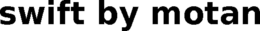 SWIFT BY MOTAN trademark