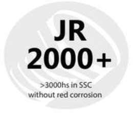 JR 2000 + >3000HS IN SSC WITHOUT RED CORROSION trademark