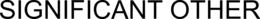 SIGNIFICANT OTHER trademark