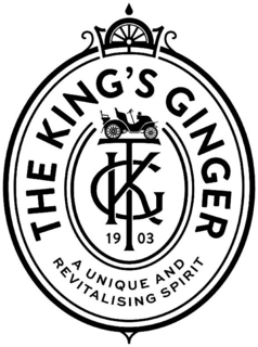 THE KING'S GINGER 1903 A UNIQUE AND REVITALISING SPIRIT trademark