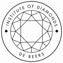 INSTITUTE OF DIAMONDS - DE BEERS trademark