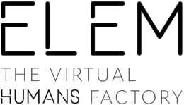 ELEM THE VIRTUAL HUMANS FACTORY trademark