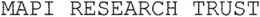 MAPI RESEARCH TRUST trademark