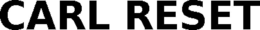 CARL RESET trademark