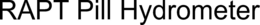 RAPT PILL HYDROMETER trademark