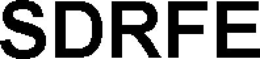 SDRFE trademark