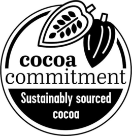 COCOA COMMITMENT SUSTAINABLY SOURCED COCOA trademark