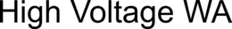 HIGH VOLTAGE WA trademark
