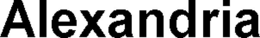ALEXANDRIA trademark