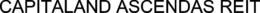 CAPITALAND ASCENDAS REIT trademark