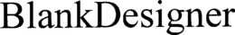 BLANKDESIGNER trademark
