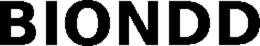 BIONDD trademark