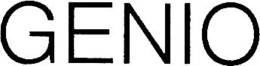 GENIO trademark