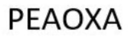 PEAOXA trademark