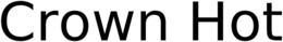 CROWN HOT trademark