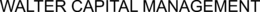 WALTER CAPITAL MANAGEMENT trademark