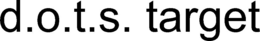 D.O.T.S. TARGET trademark