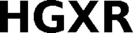 HGXR trademark