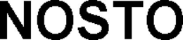 NOSTO trademark