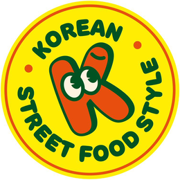 K KOREAN STREET FOOD STYLE trademark