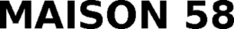 MAISON 58 trademark